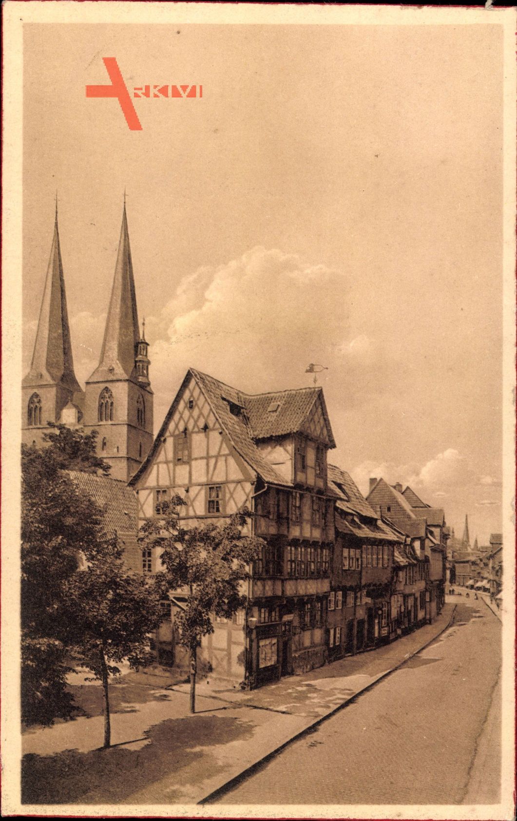 Quedlinburg im Harz, Steinweg und Nicolaikirche