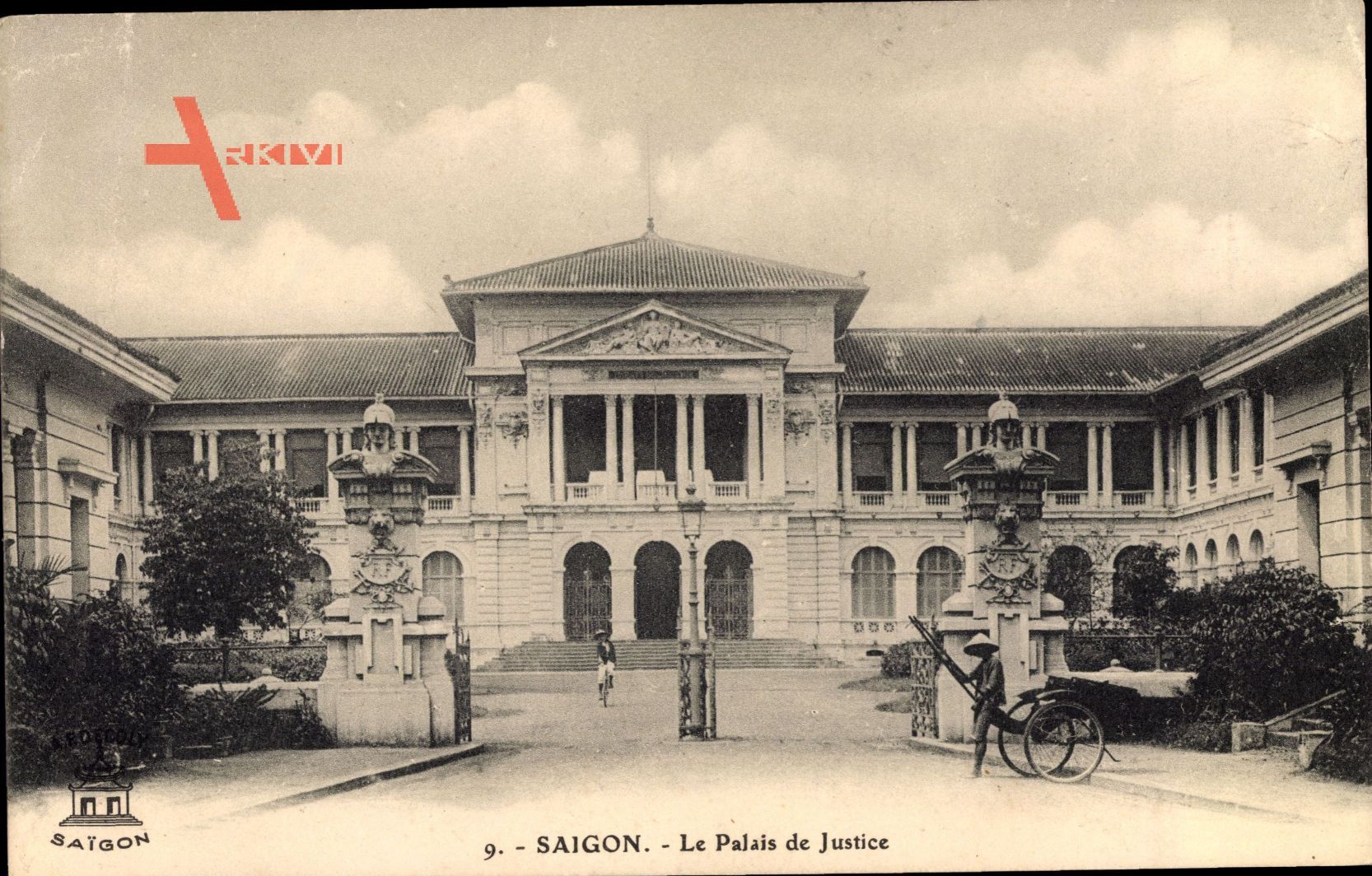 Saigon Cochinchine Vietnam, Le Palais de Justice, Justizpalast