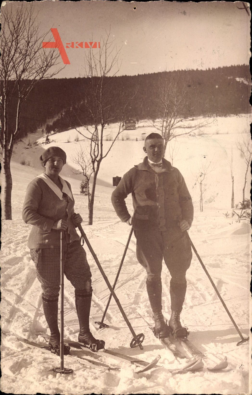Skifahrer, Wintersport, Mann und Frau, Deutschland