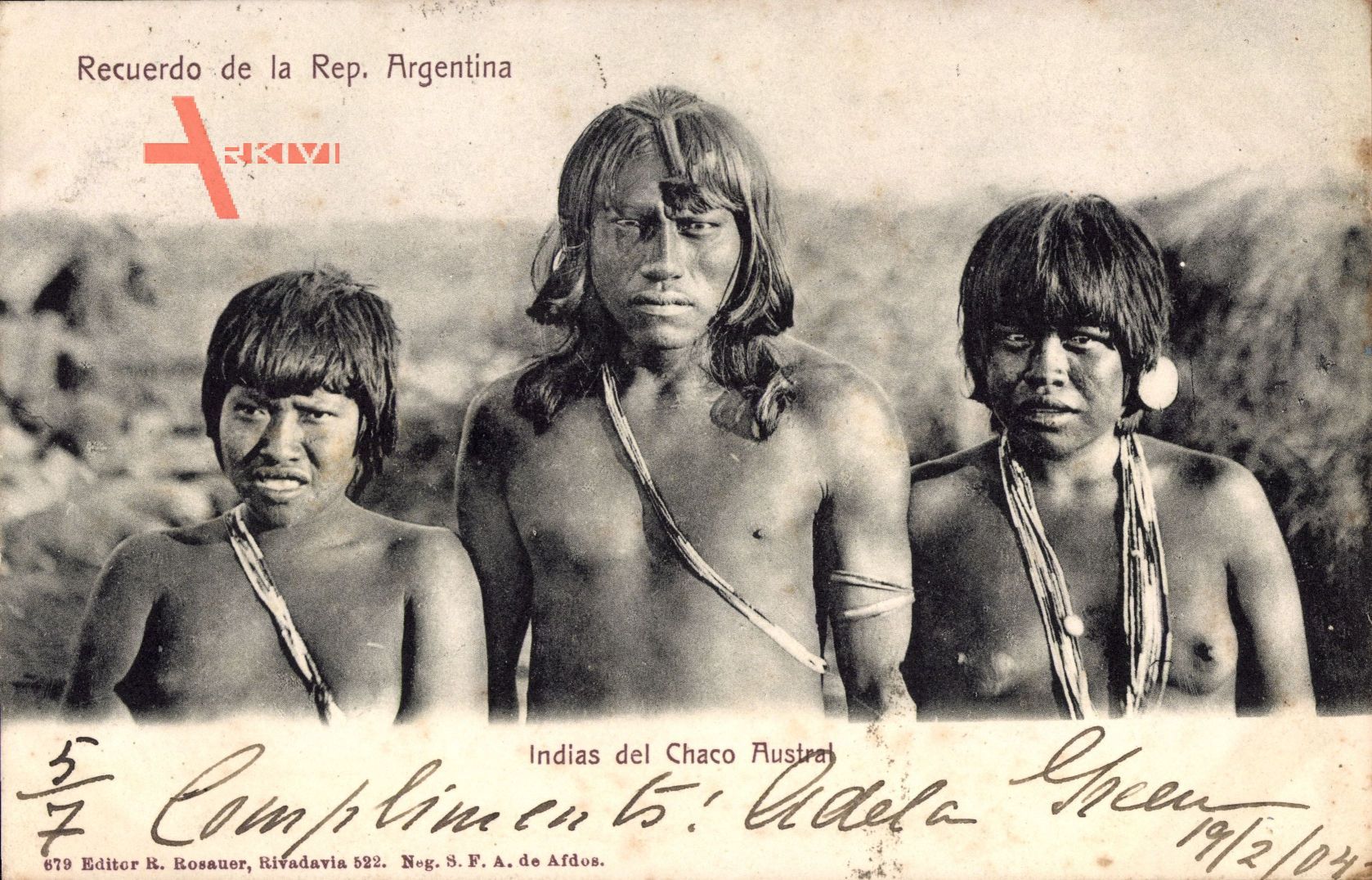 Argentinien, Südamerikanische Indianer, Junger Mann, Frauen