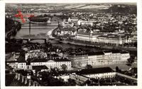 Praha Prag, Panorama, Totalansicht der Stadt, Moldau