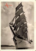 Segelschulschiff Gorch Fock, Dreimastbark, Bugansicht