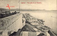 Québec Kanada, Vue prise de la Citadelle, Kanonen der Festung