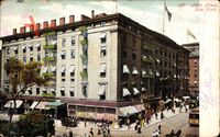New York City USA, Astor House, Straßenpartie, Gebäude