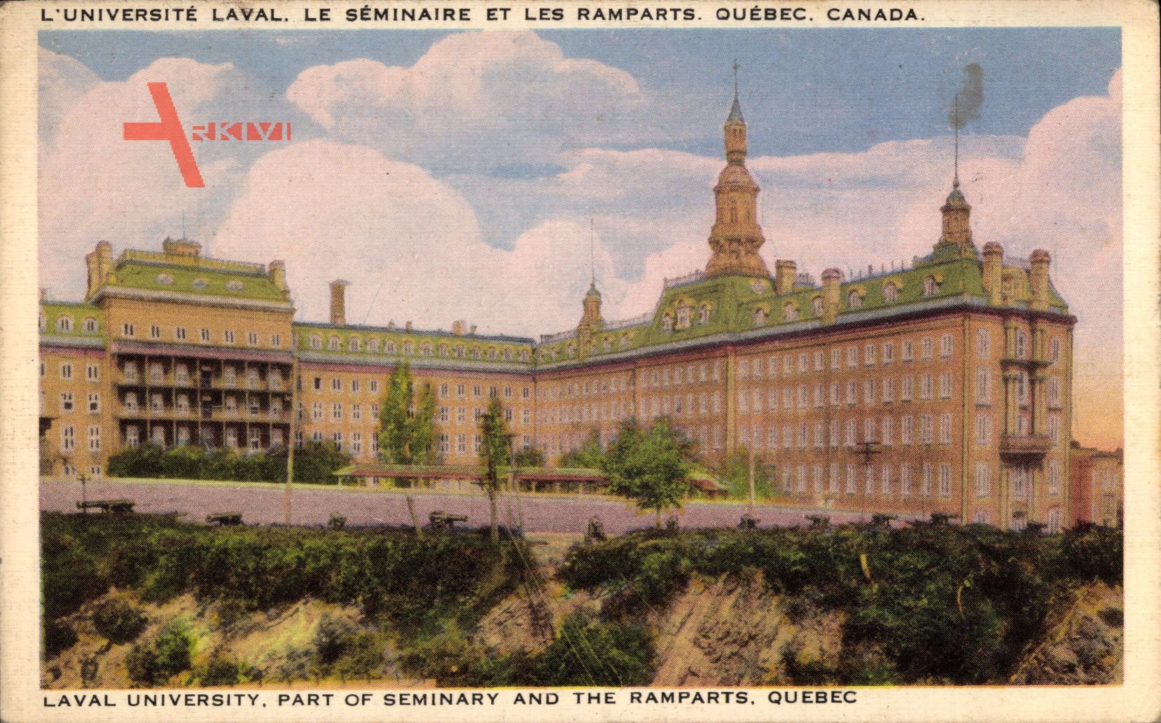 Québec Kanada, Université Laval, Séminaire, Les Ramparts