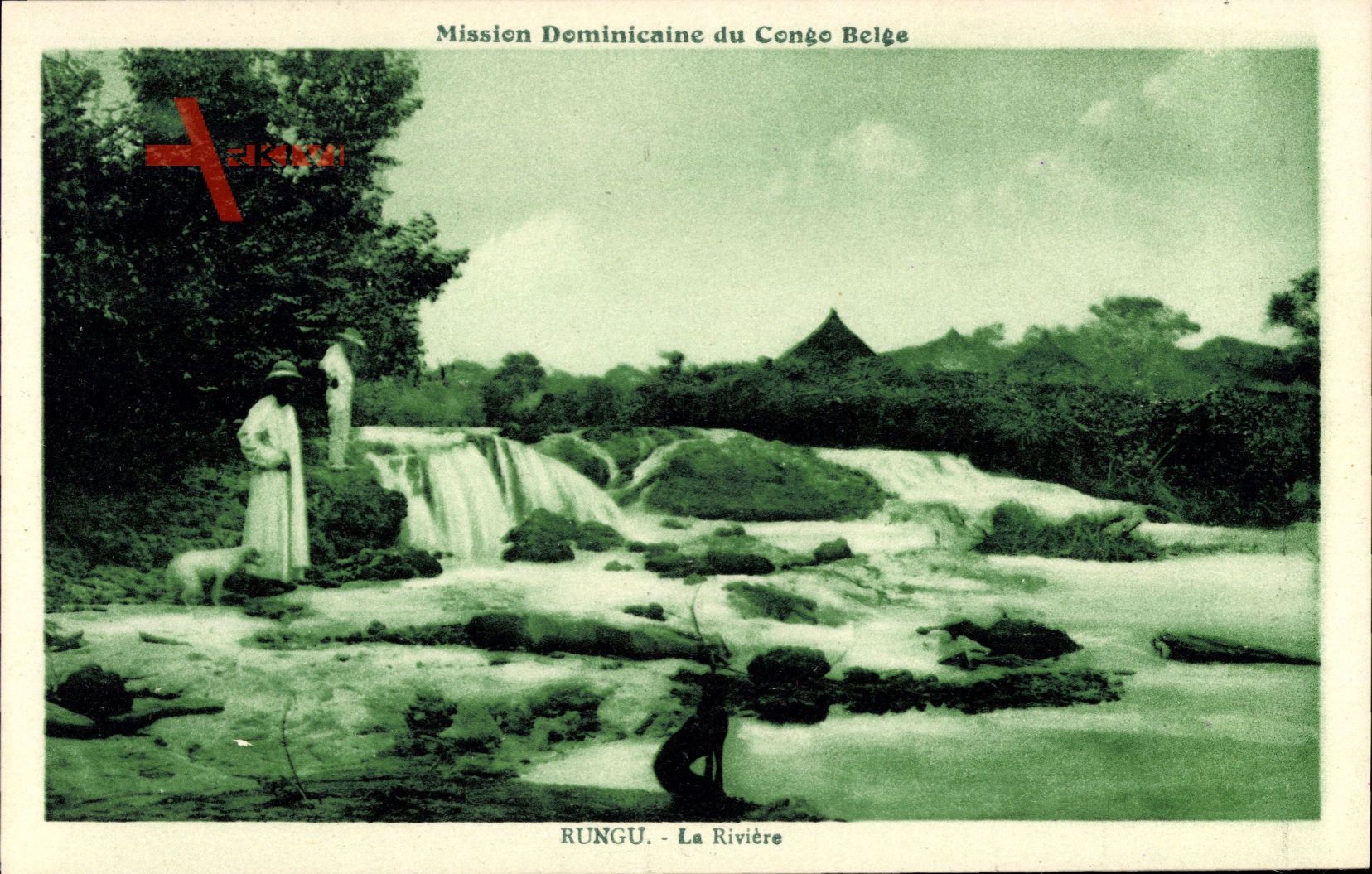 Rungu DR Kongo Zaire, Mission Dominicaine du Congo Belge, La Rivière