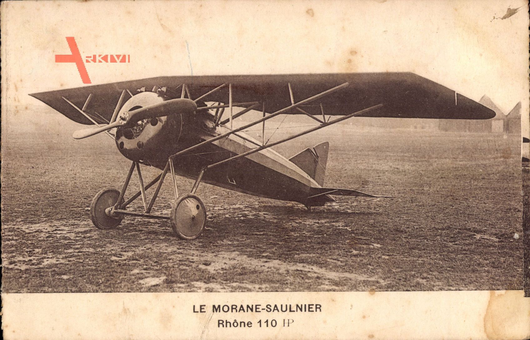Le Morane Saulnier, Rhône 110 HP, Flugzeug, Propellermaschine