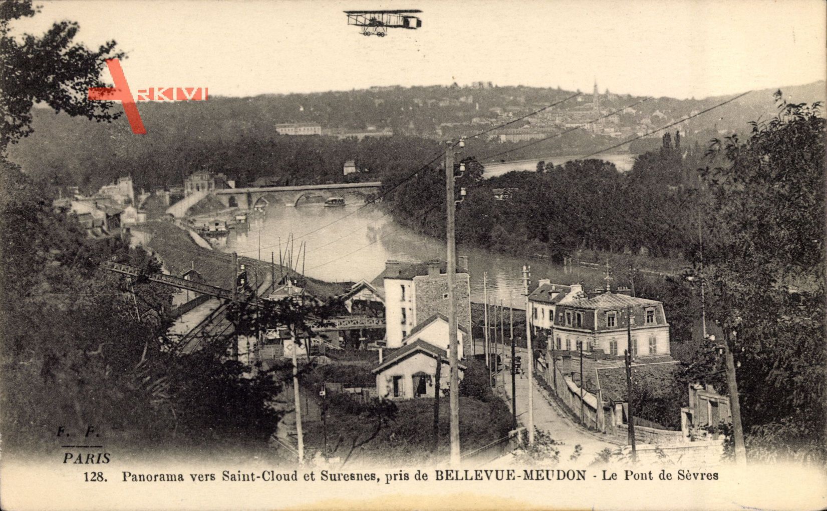 Bellevue Meudon Hauts de Seine, Le Pont de Sèvres, Biplan
