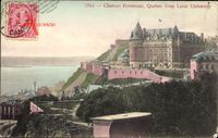 Québec Kanada, Chateau Frontenac, View from Laval University
