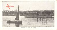 Québec Kanada, Vue de Louis, Segelboot, Kriegsschiff, Ort