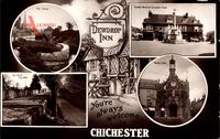 Chichester South East, Dewdropt Inn, Canal, London Road, Memorial