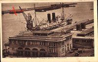 Alger Algerien, Compagnie generale Transatlantique, Dampfschiff, Fassade