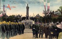 Sedan Ardennes, Inauguration du Monument, 14 Septembre 1924, Poincare