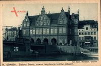 Gdańsk Danzig, Zielona Brama, dawna rezydencja krolow polskich