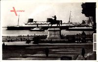 Cherbourg, Dampfschiff Bremen, Paquebot, Norddeutscher Lloyd Bremen