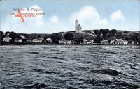 Lietzow Insel Rügen in der Ostsee, Blick von den Kl. Jasmunder Bodden