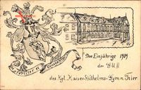 Studentika Trier in Rheinland Pfalz, Einjähriges 1909 der GU II,Wilhelmsgymn.