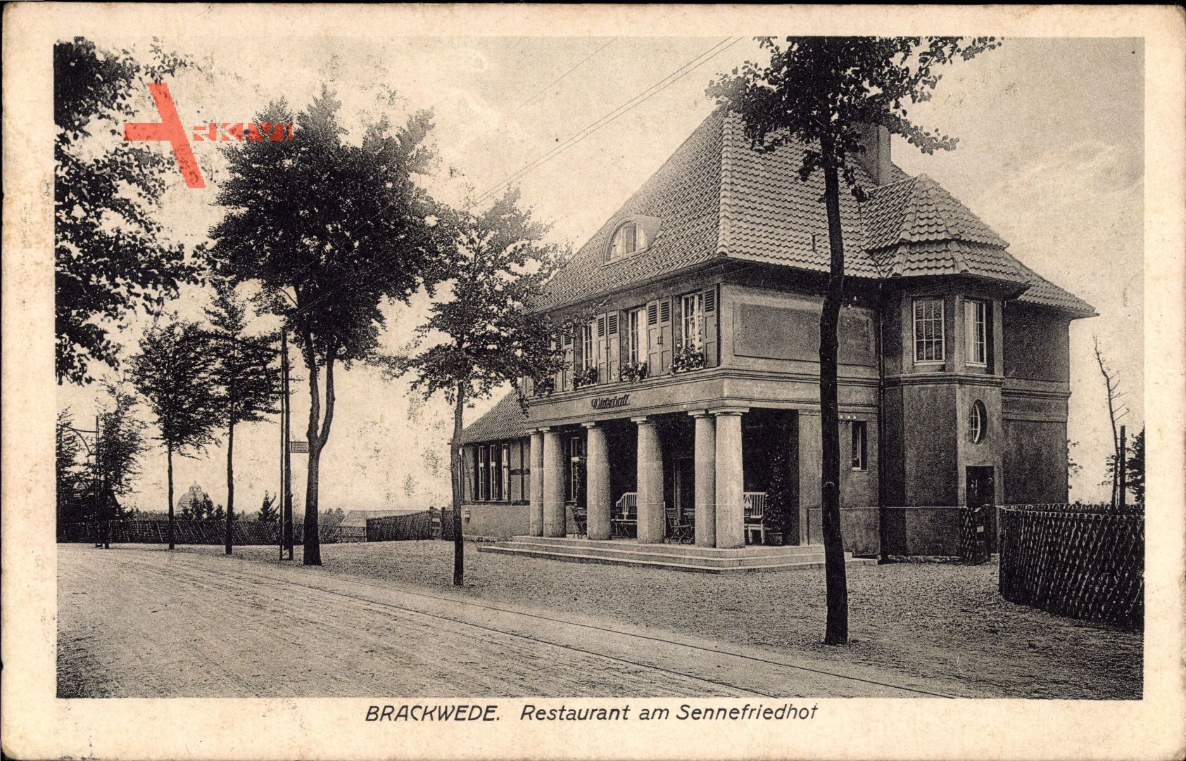 Bielefeld Brackwede in Nordrhein Westfalen, Restaurant am Sennefriedhof