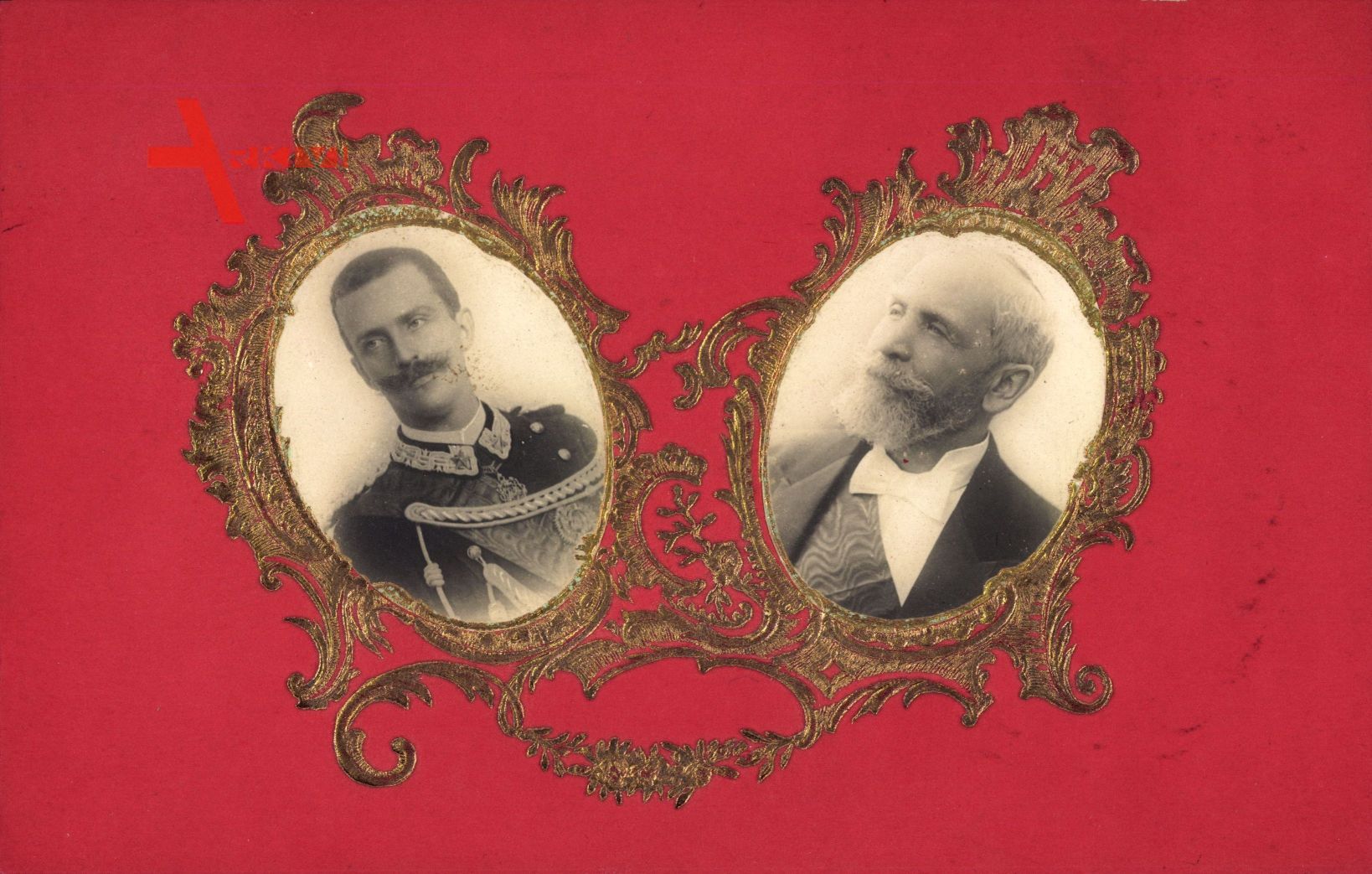 Passepartout König Viktor Emanuel III. von Italien, Emile Loubet