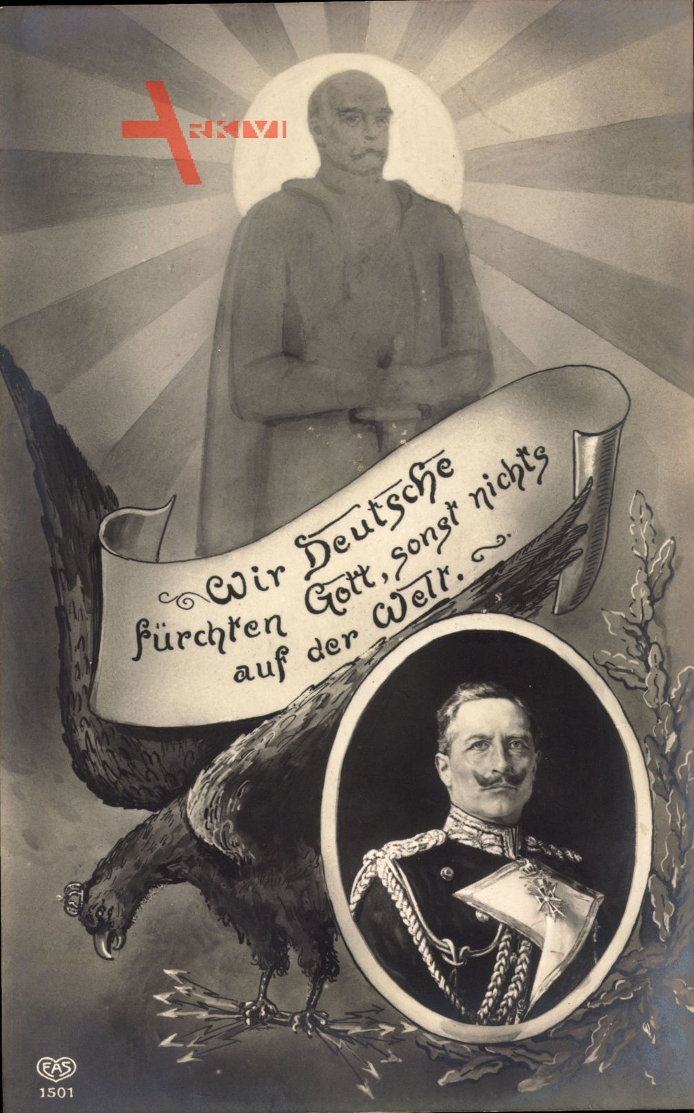 Fürst Otto von Bismarck, Kaiser Wilhelm II., Wir Deutsche.., EAS