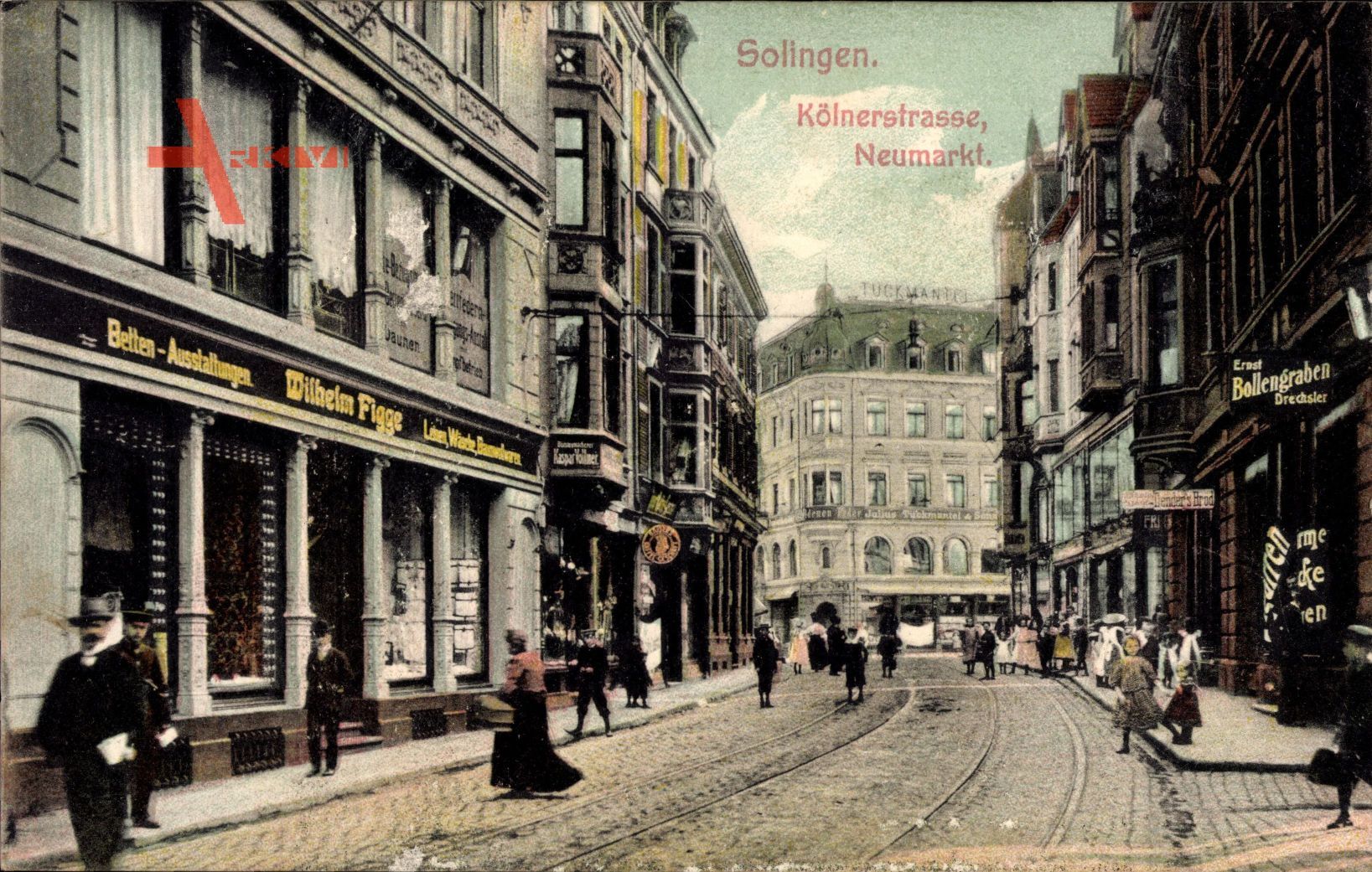 Solingen in Nordrhein Westfalen, Kölnerstraße Neumarkt, Wilhelm Figge