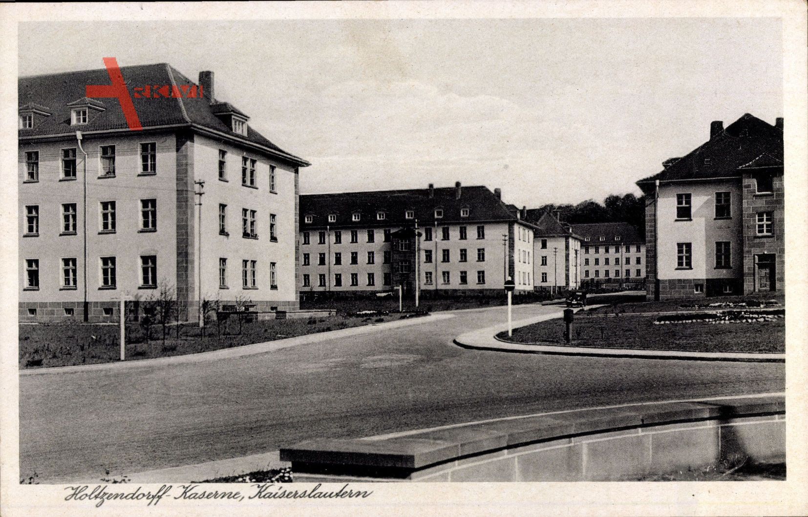 Kaiserslautern in Rheinland Pfalz, Die Holtzendorff Kaserne, Baracken