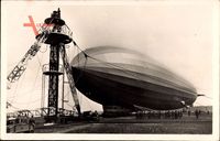 LZ 127 Graf Zeppelin, Landung nach einer Südamerikafahrt