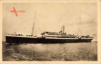 Dampfschiff Schleswig, Norddeutscher Lloyd Bremen, Ansicht Backbord