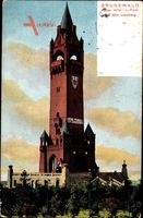 Berlin Wilmersdorf Grunewald, Kaiser Wilhelm Turm auf dem Calrsberg