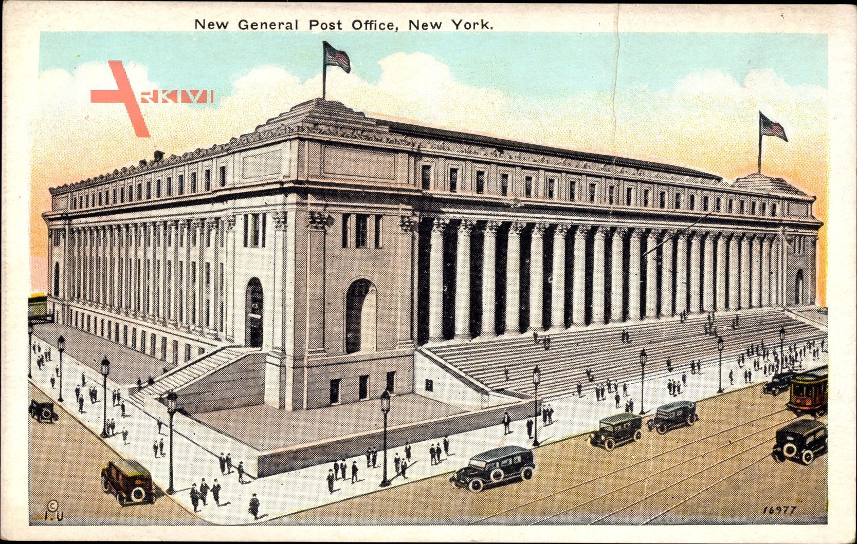 New York City USA, New General Post Office, Postamt