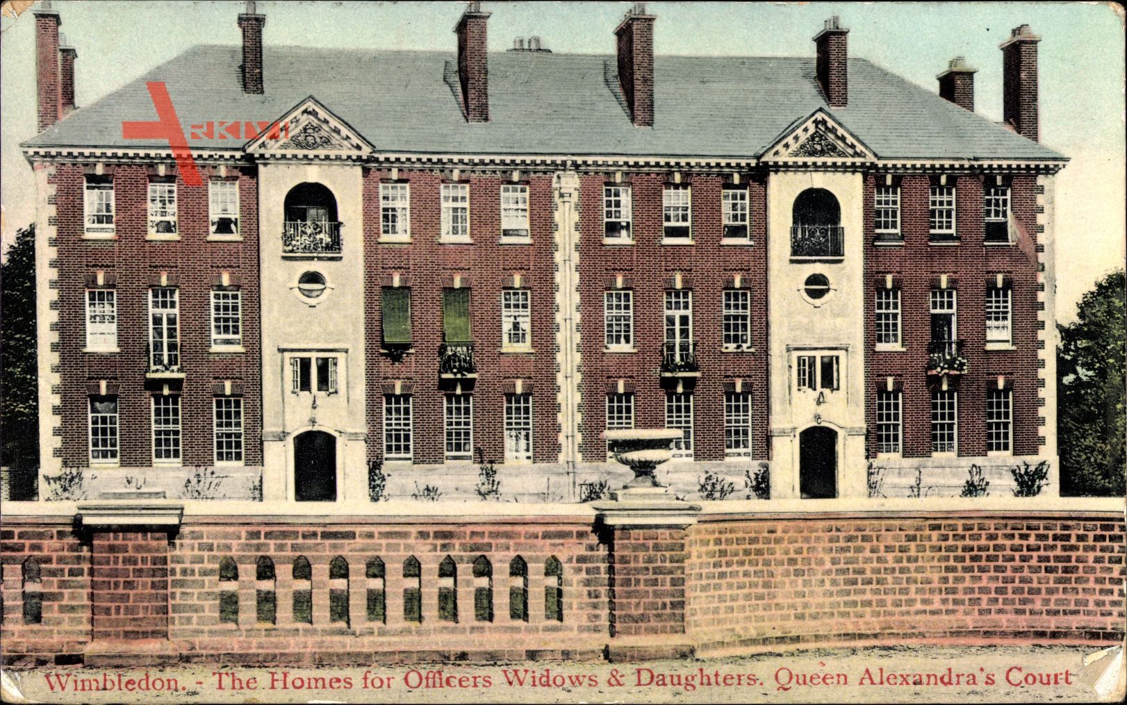 Wimbledon London, The Homes for Officers Widows and Daughters, Court