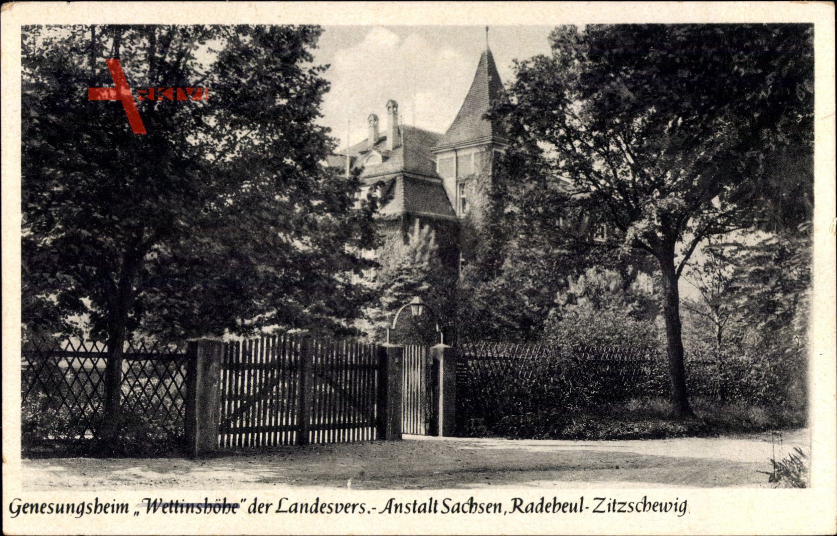 Zitzschewig Radebeul Sachsen, Genesungsheim Wettinshöhe