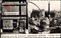 London City, Trafalgar Square, Souvenir Centre, Foutains