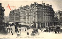 Paris, Hôtel Terminus et Gare Saint Lazare, Bahnhof