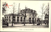 Paris, La Gare de Reuilly, Die Straßenseite des Bahnhofes