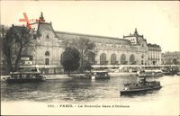 Paris, La Nouvelle Gare dOrléans, Bahnhof, Flussseite