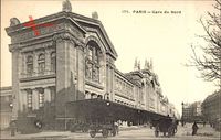 Paris, Gare du Nord, Außenansicht vom Nordbahnhof
