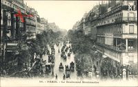 Paris, Le Boulevard Montmartre, Straßenpartie, High Life
