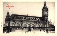 Paris, Gare de Lyon, Die Straßenseite des Bahnhofes