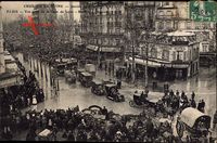 Paris, Crue de la Seine, Janvier 1910, Gare de Lyon, Bvd Diderot