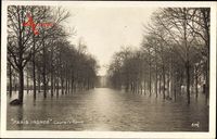 Paris, Inondations de Janvier 1910, Cours la Reine