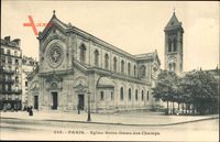 Paris, Eglise Notre Dame des Champs, Blick auf die Kirche
