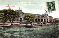 Paris, La Gare DOrléans, Quai DOrsay, Der Bahnhof