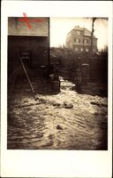 Geyer im Erzgebirge Sachsen, Hochwasser im Januar 1932, Überschwemmung