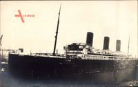 Dampfschiff Fürst Bismarck, HAPAG, Im Hafen