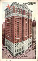 New York City USA, Hotel McAlpin, 34th Street and Broadway, facade