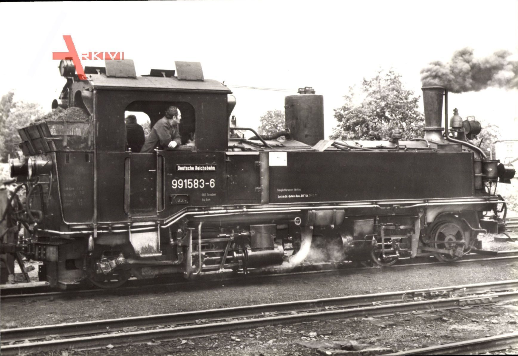 Deutsche Eisenbahn, Lokomotive, Nr 99 1583 6, Baujahr 1909