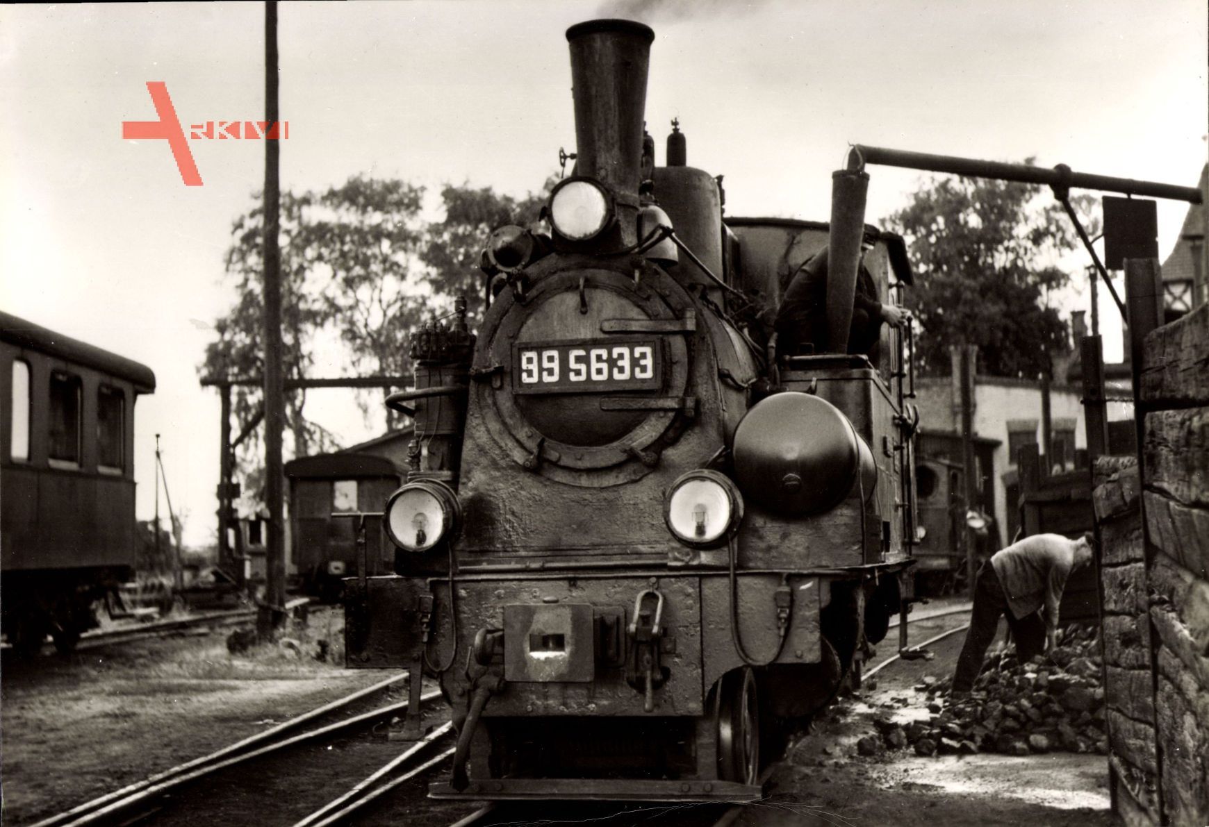 Deutsche Eisenbahn, Lokomotive, Nr 99 5633, Baujahr 1917
