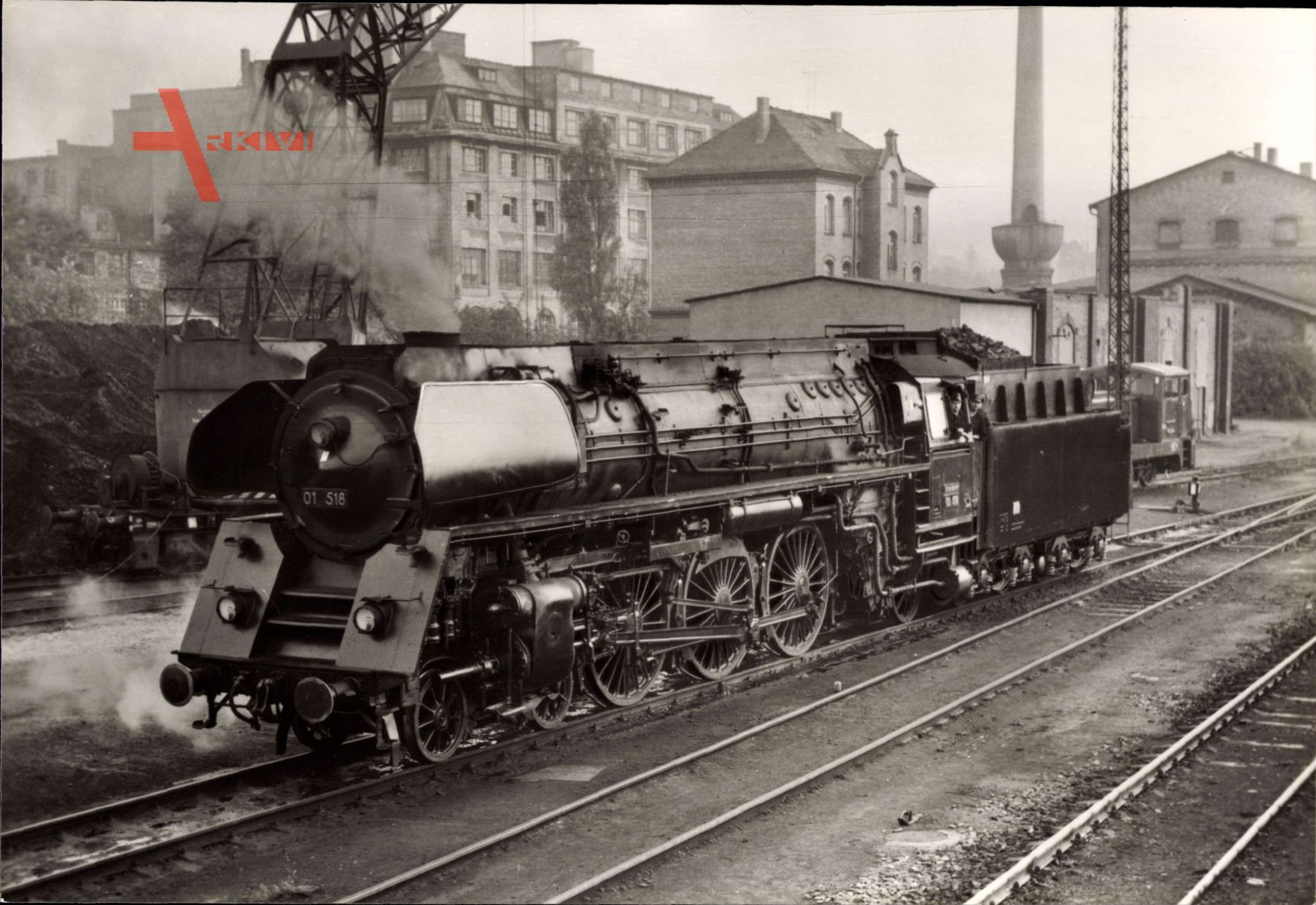 Deutsche Eisenbahn, Lokomotive, Nr 01 518, Baujahr 1934
