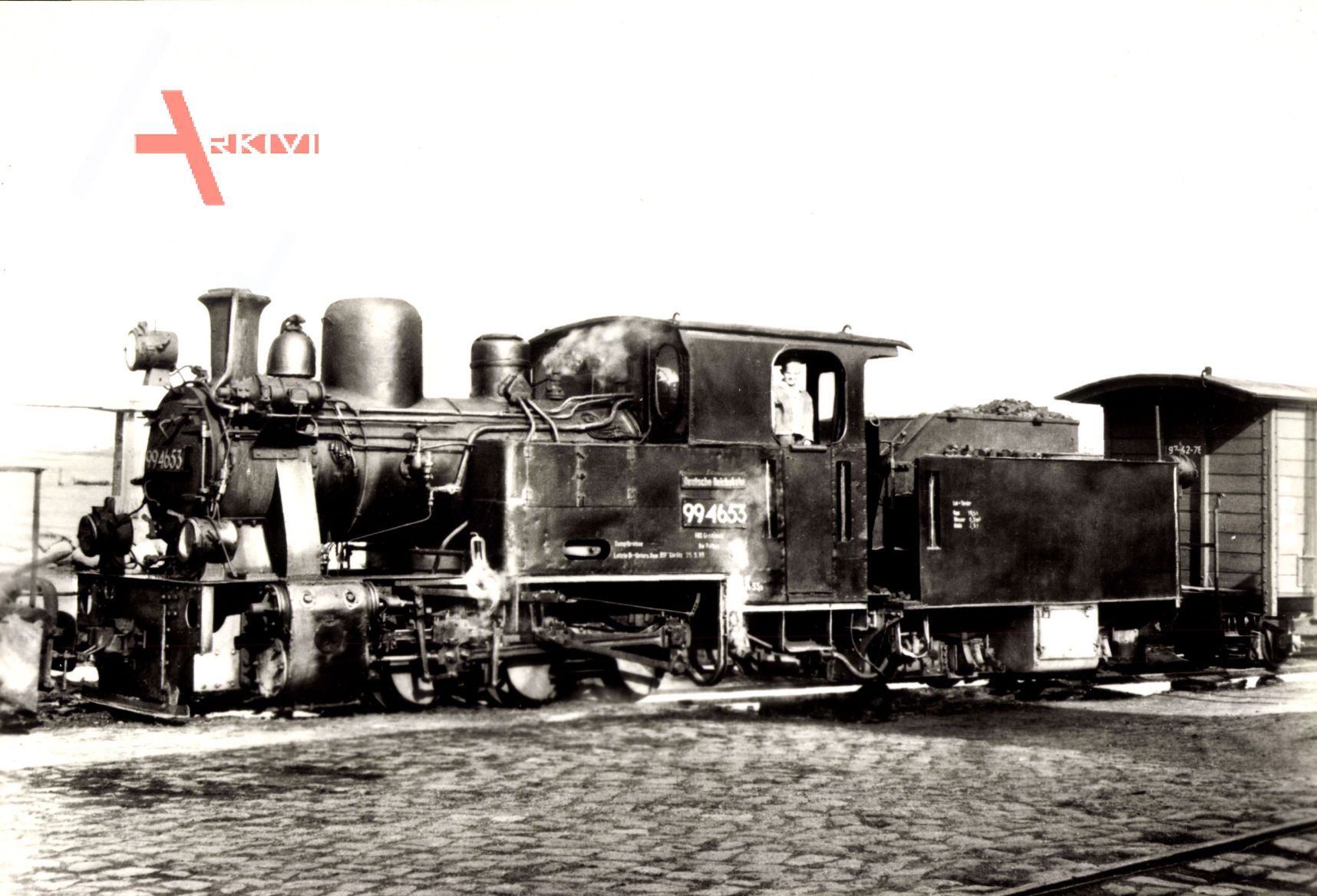 Deutsche Eisenbahn, Lokomotive, Nr 99 4653, Baujahr 1944